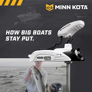 Meet Riptide Terrova®: the ultimate saltwater trolling motor. Spot-Lock®. 87" shaft. And everything else to stay on big fish. | Minn Kota