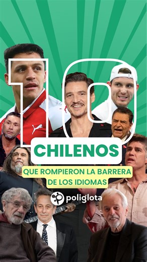¡10 Hombres chilenos que conquistan el mundo con su inglés! 🌎💪🏼 Esta vez es el turno de los hombres. Aquí te dejamos algunos que han roto las barreras de los idiomas y han logrado grandes cosas en el extranjero. 🌍 ¿ Y tú, a cuál agregarías?👇🏼 coméntanos! ¡Únete a la comunidad que conquistan el mundo con su inglés! 🗣️❇️ | Poliglota Global