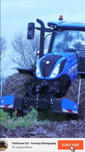 Doe Show 2025: Ploughing with New Holland T6.175 Lemken 7 furrow plough. Full video 👆🏿