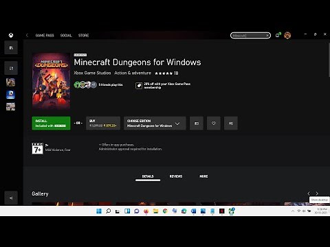 Fix Minecraft Dungeons Not Installing From Xbox App On Windows 11 & 10
