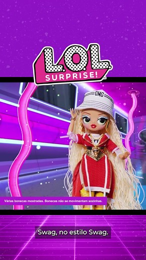 Além de serem extremamente estilosas, as bonecas LOL da linha Fierce também são muito poderosas! #fyp #lolomg #brinquedos