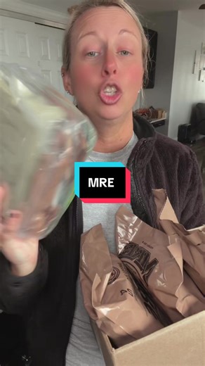 Do you have long-term food storage prepared just in case food runs out? #mre #preppertok #emergencypreparedness #prepping #prepper