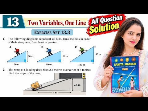 Class 9 Maths Ex -13.3 | Chapter -13 Two Variable One Line | Ganita Manjari Part -2