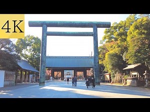 【4K】九段下駅から靖国神社を歩く | Yasukuni jinja Shrine Walk