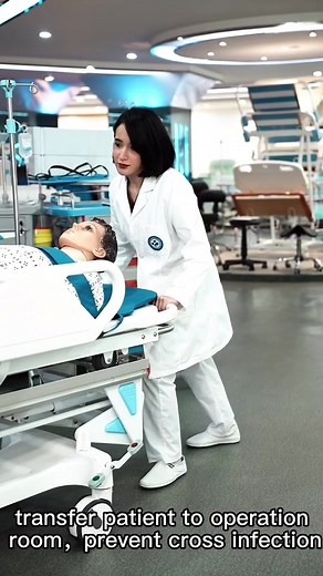 Innovative Hospital Bed for Patient Transfer and Infection Prevention