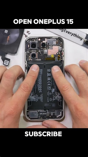 Back Open of oneplus 15 || Oneplus 15 || Oneplus 15 review #oneplus #review