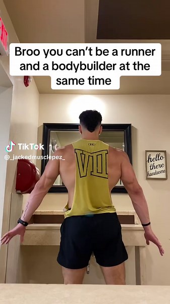 Bigger than Bodybuilderd and faster than runners! WHY NOT 🤝 #fitness #hybridathlete #bodybuilder #sucess #justinlopez