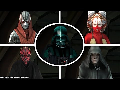 Star Wars The Force Unleashed PSP | DARTH VADER MOD | All Bosses