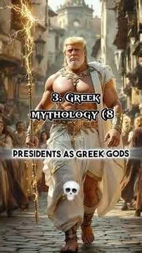 Presidents Reimagined: Trump in the Role of Zeus