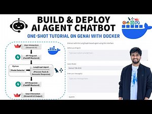 Build and Deploy an End to End AI Agent Chatbot with Docker, LangGraph, FastAPI, and Streamlit UI