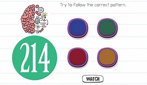 Brain Test Level 214 (NEW) Try to follow the correct pattern
