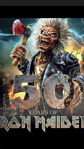 Seventh Son on Instagram: "Today marks 50 years of Iron Maiden, founded December 25, 1975. Heavy metal as we know it does not exist without them. Maiden has always been the definition of carving your own path. From record-breaking albums to conquering the world one concert at a time, they consistently raised the bar for music, storytelling, and loyalty to fans. Beyond the music, Iron Maiden became part of our lives and our community. It brought people together, sparked friendships across borders