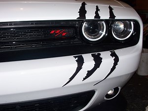 Claw Headlight Rip Decals / Stickers FIT All Model 2008 - 2023 Dodge Challenger SXT Gt R/T Scat Pack Hellcat T/A - Etsy