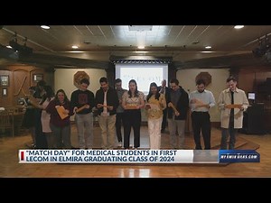 "Match Day" for first graduating class at LECOM in Elmira
