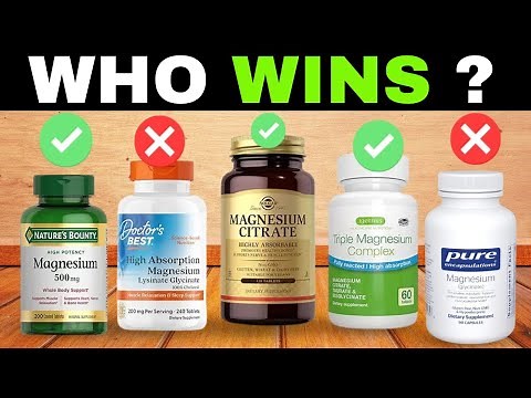 ✅10 Best Magnesium Supplements to Take [2026] For Sleep, Constipation, Anxiety | Glycinate & Citrate