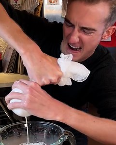 384K views · 9.7K reactions | This is how you milk an almond... 拏 | FOODbible | Facebook