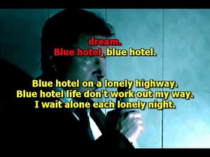 Mike Malak & The Fakers - Blue Hotel (Chris Isaac, cover song with lyrics)