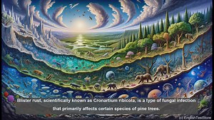 Blister rust in biology