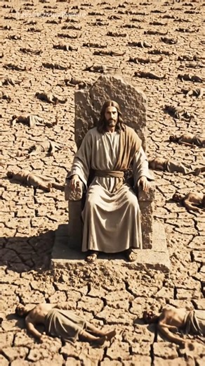 “When Jesus Sits on the Throne 😳🔥 | Final Judgement Scene #Shorts”