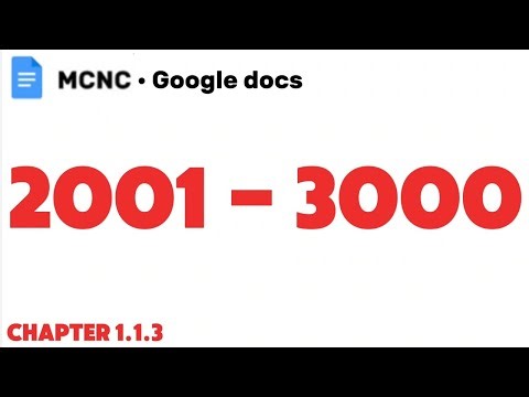 MCNC: 2001 - 3000