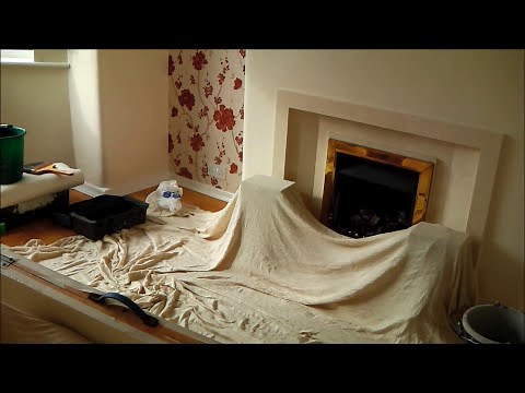 How to paper a feature wall. TIPS