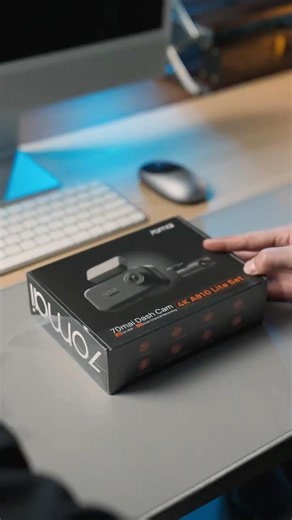4K. 4G. Credit Card Size. 70mai Dash Cam #4KA810Lite Unboxing 📦