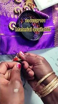 #sareetassels #sareecraft #usingmetalcharms #metal #charms #howtomake