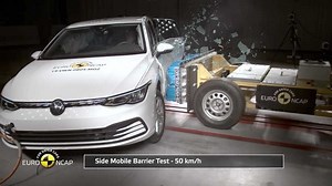 The Volkswagen Golf received a maximum of five stars in the safety test, although there were also problems!
