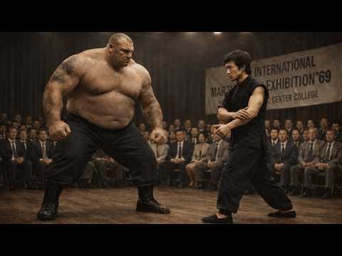 Hombre 450 Libras Ofreció 50,000 Dólares Resistir 8 Segundos — 150 Fallaron — Bruce Lee Terminó 5