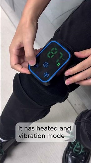 Knee Pain Relief: Step-by-Step Vibrating Massager & Heat Therapy Tutorial #kneepainrelief