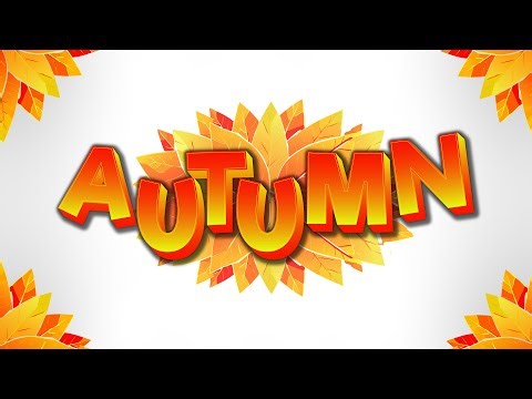 How to Make 3D Text in Adobe Illustrator on Autumn theme