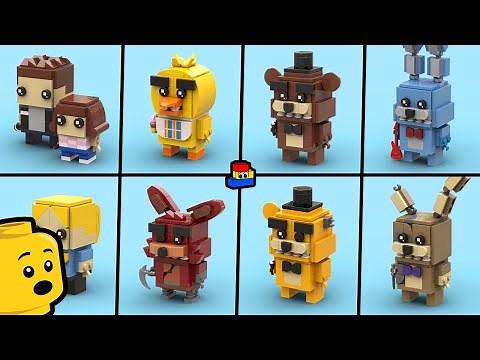 Five Nights at Freddy's: Building LEGO BrickHeadz (Movie Edition)