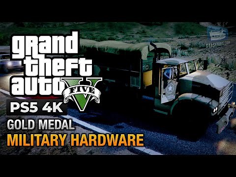 GTA 5 PS5 - Mission #50 - Military Hardware [Gold Medal Guide - 4K 60fps]