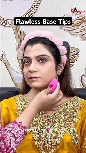 Flawless Base in 58 Seconds ✨ | Smooth & Poreless Makeup Routine 🔥😍