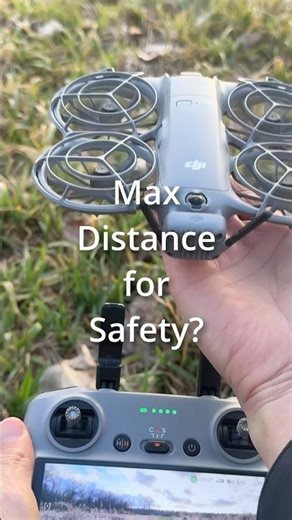 🔥DJI Neo 2: How to Max-Distance-Set for safety! 🚀#dji #drone #shorts