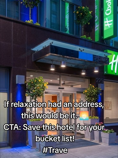 Holiday Inn Express New York City Times Square 343 W 39th St, New York, NY 10018, USA If relaxation had an address, this would be it. 🌅 CTA: Save this hotel for your bucket list! #TravelBucketList #HotelStay #JuneHotHotels #LuxuryLiving #TravelDreams