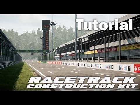 Race Track Construction Kit | UE Marketplace Video Tutorial