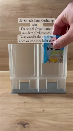 3D Printed Tea Bag Organizer Ideas and Inspiration