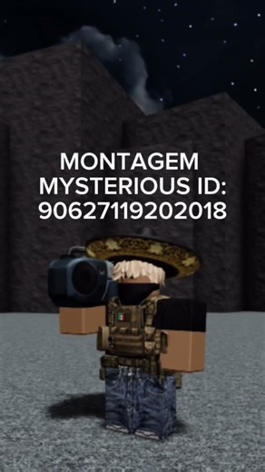 MONTAGEM MYSTERIOUS Roblox Song ID #robloxsongids