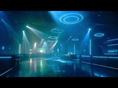 Cool Futuristic Nightclub Visual Motion Lighting HD Screens 4K