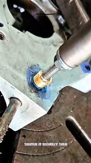 Thread Repairing Steps Using Brass Insert#shorts #repairs #mechanic #technique #satisfying