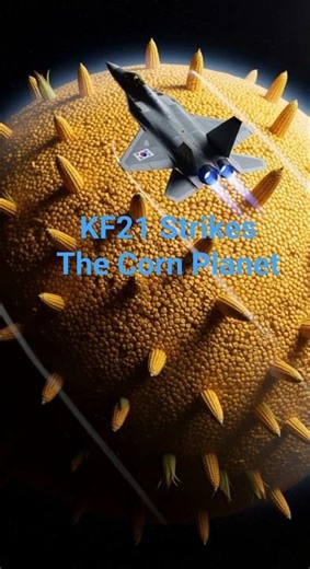 will the Corn Planet Survive or Destroyed by KF21? – Epic Popcorn Explosion ASMR