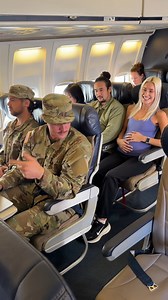 8.3K views · 27 reactions | Surprise mile-high homecoming pregnancy reveal 凉 His life just changed forever. #military #soldier #homecoming #birthday #surprise #celebration #family #viralvideo #foryou #viralshort #viralshorts #shorts #viralpost #viralvideos #viralreels | Nick K | Facebook