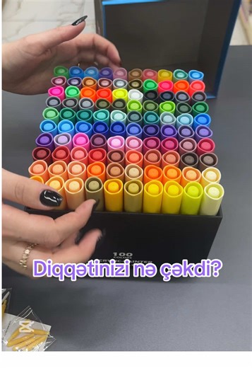 Akrilik Markerlerle Rəngli İfadələr: Xəyalınızı Gerçəkləşdirin