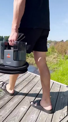 9.5K views · 131 reactions | Little Green® Cordless cleaner is here! That’s right, we’ve done a little magic and made the cord disappear. Believe your eyes — our small but powerful cleaner is now more portable than ever.  #LittleGreenMachine #CleanWithMe | BISSELL | Facebook