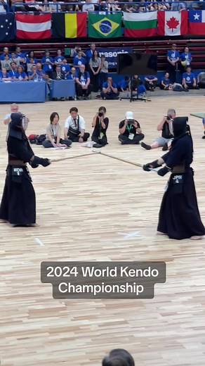 19 World Kendo Championship. 2024 Milan, Italy #剣道 #kendo #japan #korea #samurai #fyp