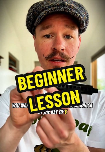 Beginner Harmonica Lesson: Hold, Blow & Single-Hole Basics