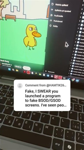 The duck song has gsod (for ‪@HAMTIK26KK‬ on the task manager)