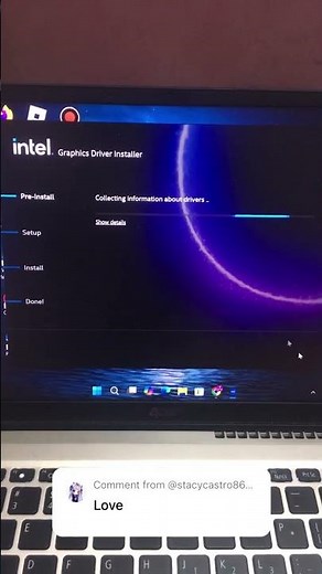 How to install intel graphics driver 2024 #shorts #intel in windows 11