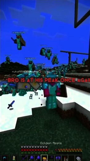 BRO IS BACK IN HIS PRIME 🔥 🥶💀|| Unstable SMP || #minecraft #edit